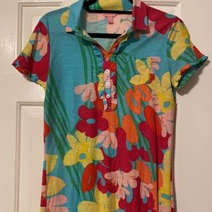 Lilly Pulitzer shirt dress